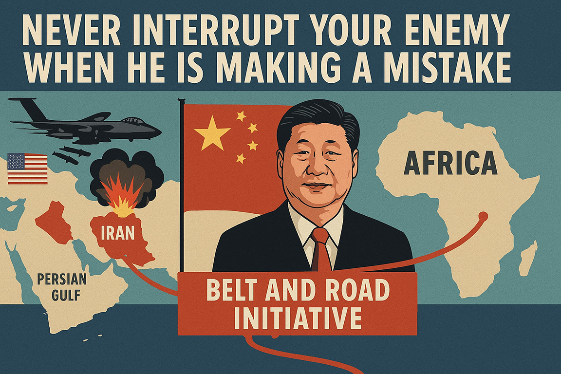 Čína mlčí a trpezlivo sleduje pád tohto sveta