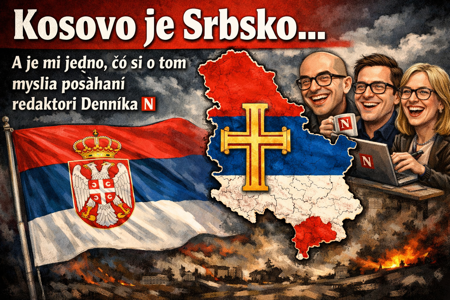 Ivan Štubňa: Kosovo je Srbsko…A je mi jedno, čo si o tom myslia pošahaní redaktori DenníkaN
