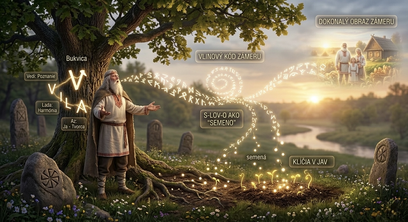 Mágia Slova a obrazu je základným nástrojom tvorenia v našom svete.