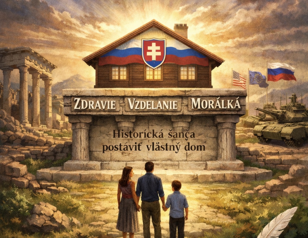 Kto vylieči Slovensko? Nová spoločenská zmluva ako cesta k národnej suverenite a mravnej obrode