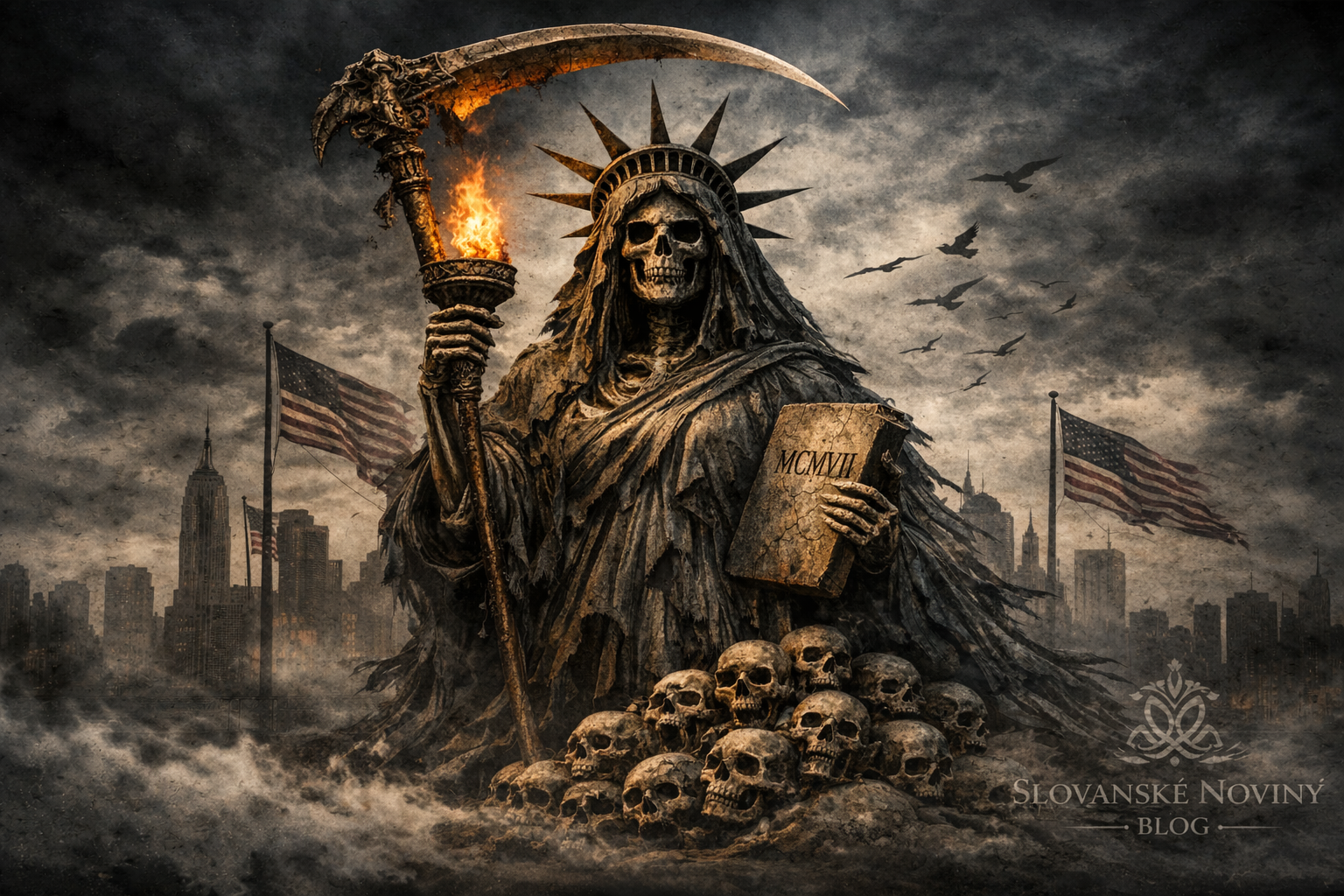 Socha Slobody je Bohyňa smrti