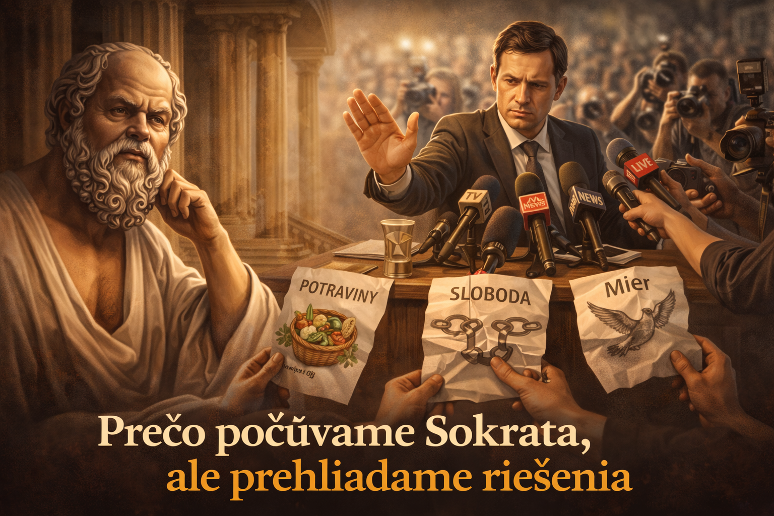 Prečo počúvame Sokrata, ale prehliadame riešenia