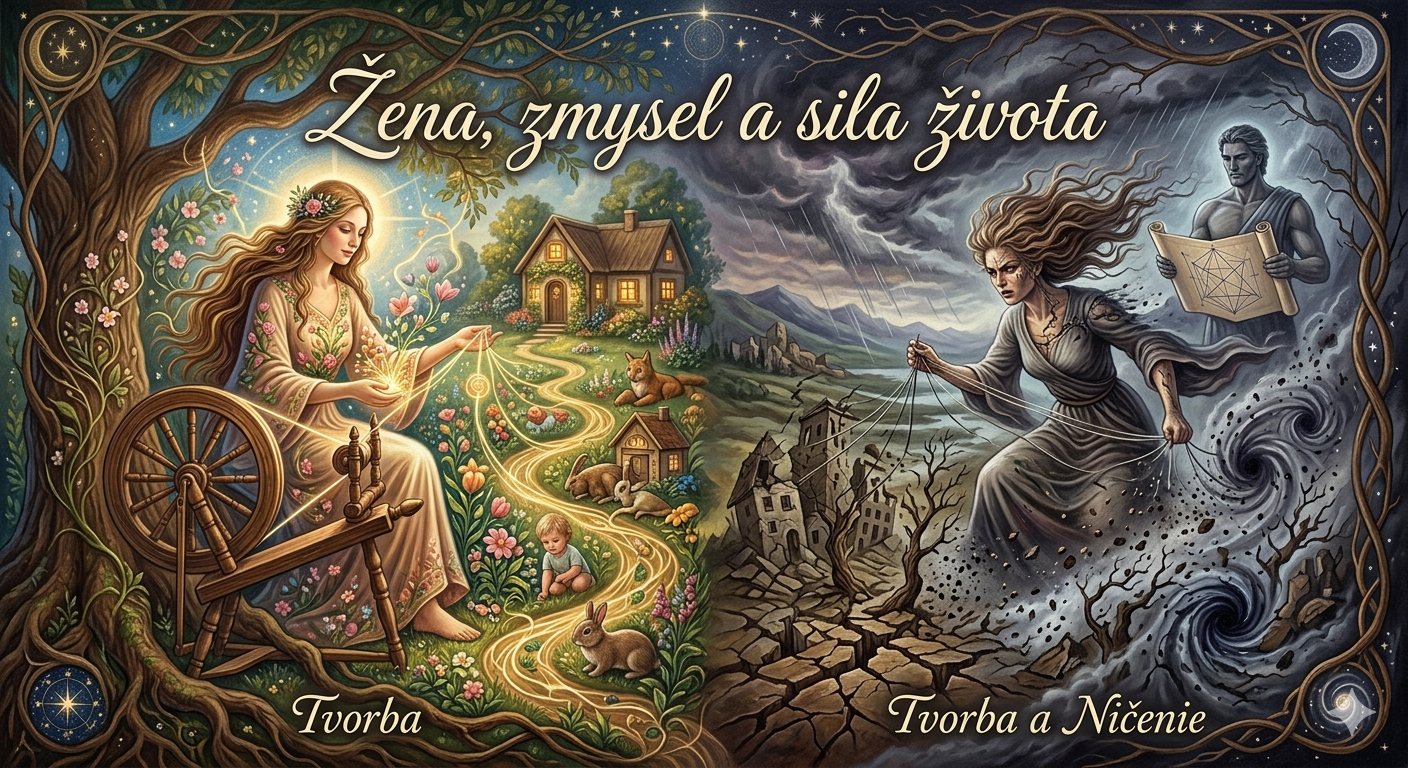 Žena, zmysel a sila života